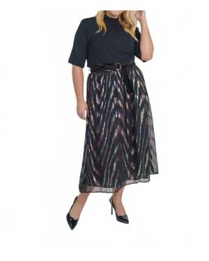 Emily Lovelock Bella Midi Skirt - Black