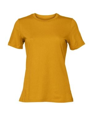 Bella Canvas Ladies Jersey Short-Sleeved T-Shirt - Yellow