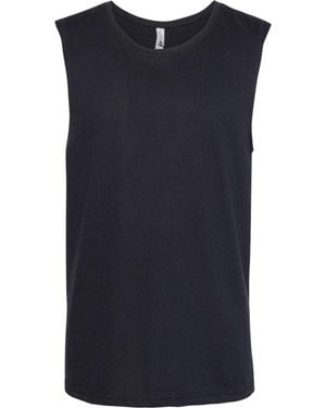 Next Level Lightweight Cotton/Poly Muscle Tank - Blue