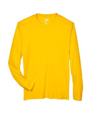 Team 365 Zone Performance Long Sleeve T-Shirt - Yellow