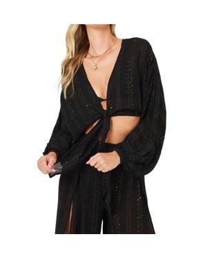 LSPACE Reese Magic Hour Top - Black
