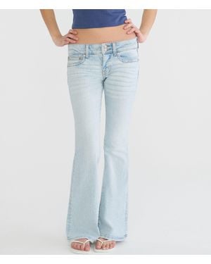 Aéropostale Low-Rise Flare Jean - Blue