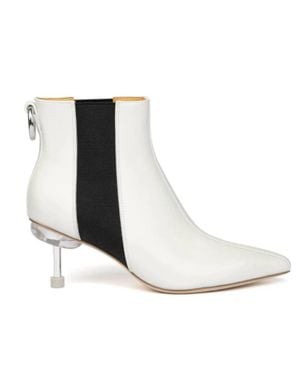 4Ccccees Osha Dive Chelsea Boots - White