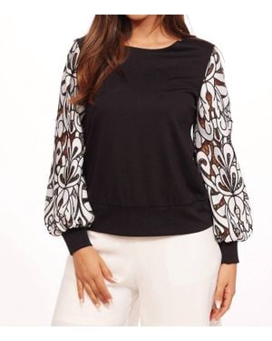 Eva Franco Rios Top - Black