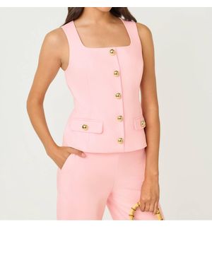 Lilly Pulitzer Moira Sleeveless Top - Pink
