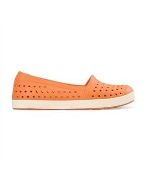 JoyBees Espadrille Slip On Shoes - Orange