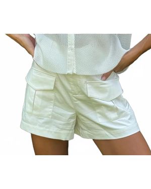 Endless Rose High-Waist With Pockets Shorts - Green