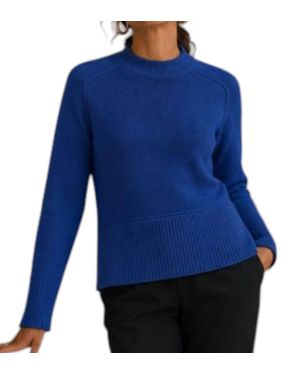 J'Envie/Eli The Duluth Ribbed Knit Sweater - Blue