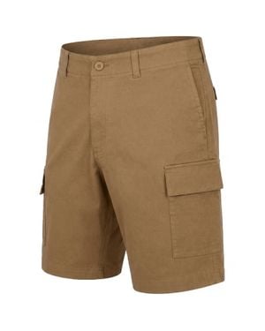Blu Rock Slim Fit Super Stretch Cargo Shorts - Natural