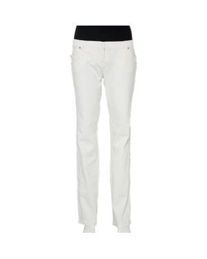 Roberto Cavalli Denim Straight Leg Jeans - Gray