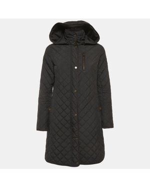 Ralph Lauren Synthetic Quilted Hooded Jacket - Black