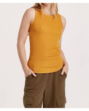 Another Love Cleo Rib Tank - Orange
