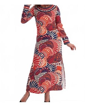 CK BRADLEY Arianne Midi Dress - Red