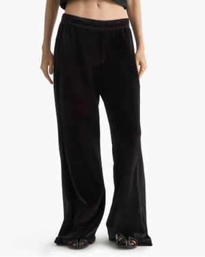 ATM Velour Flare Pants - Black