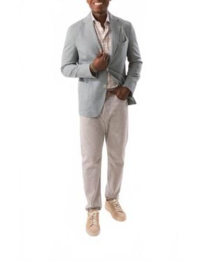 Eleventy Single Breasted Blazer - Green