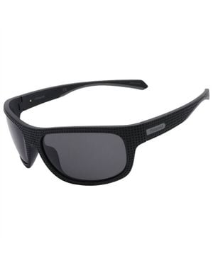 Polaroid Pld 7022/S 0807 Wrap Polarized Sunglasses - Black