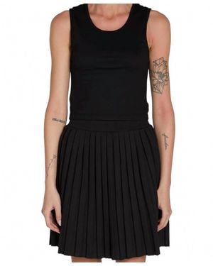 Les Tien Talya Crop Tank - Black