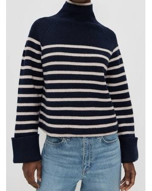 Rag & Bone Ilaria Turtleneck Top - Blue
