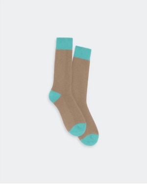 Guest In Residence Soft Socks - Blue