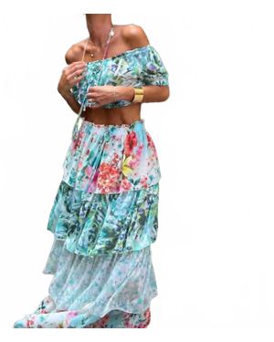 Les Neobourgeoises Neo Alicia Top - Blue
