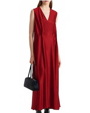 KHAITE Syd Dress - Red