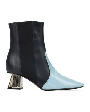 Lanvin M & E Ankle Boots - Blue