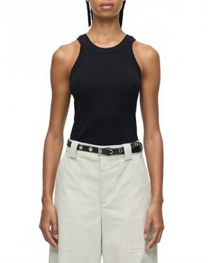 Closed Racer Top - Blue