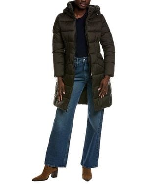 Laundry by Shelli Segal Smooth Nylon Zip Front Jacket - Black