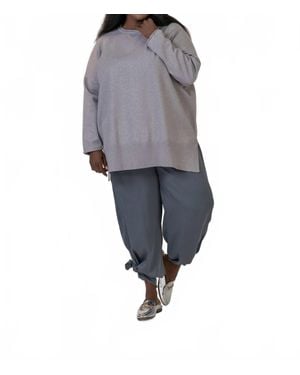 Bitte Kai Rand Saku Long Sleeve Long Blouse - Gray