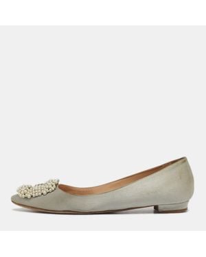 Manolo Blahnik Hangisi - Metallic