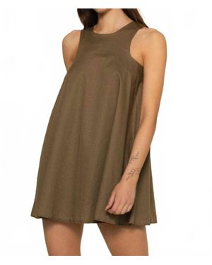 Montce Hannah Mini Dress - Brown