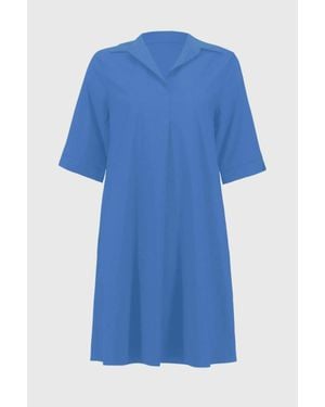 Joseph Ribkoff Bleu Cotier Dress - Blue