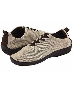 Arcopedico Ls Vegan Knit Lace-Up - Metallic