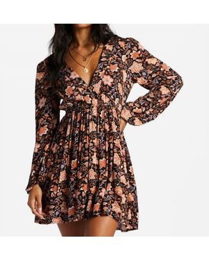 Billabong Sweetest Dream Dress - Brown