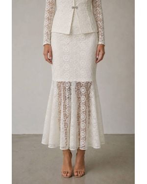 Akalia Valentina Lace Mermaid Skirt - Multicolor