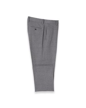 Paul Fredrick Knit Soft Touch Pant - Gray