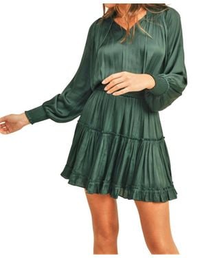 Reset By Jane Frankie Mini Dress - Green