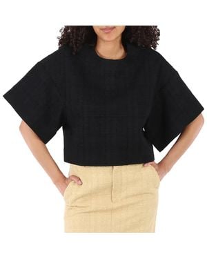 Gauchère Ladies Vlad Cropped Top - Black