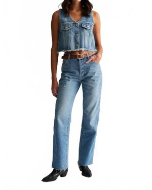 Rolla's Morgan Denim Vest - Blue