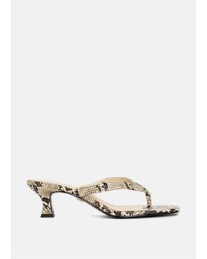 Shu Shop Franny Kitten Heel - White
