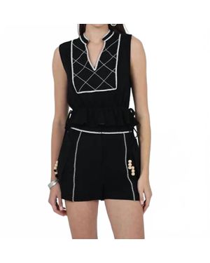 Aylaya Brisbane Patch Pocket Shorts - Black