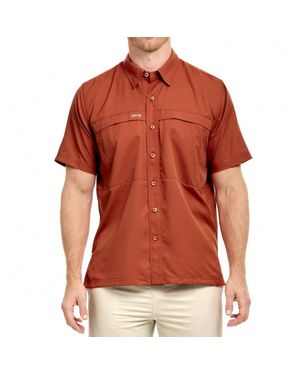 GameGuard Copper Explorer Short Sleeve Shirt - Red