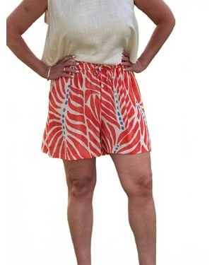 Salty Weekend Caribbean Short - Red
