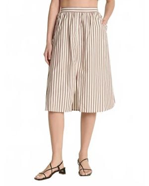 Nation Ltd Tatiana Midi Skirt - Natural