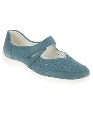 Waldläufer Henni Dora Casual Shoe - Blue
