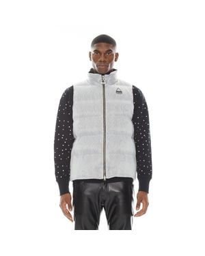 HVMAN Nylon Puffer Illumination Vest - Gray