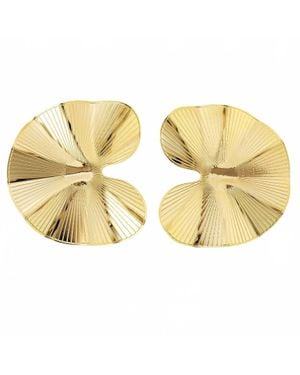 Sheila Fajl Clay Studs Earrings - Metallic
