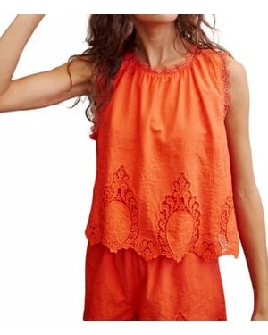 Melissa Nepton Rio Top - Orange