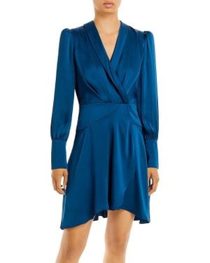 Bcbg faux wrap robe dress on sale