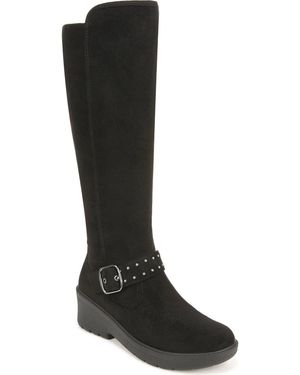 Bzees Brandy 2 I7221F1001 Studed Knee High Riding Boots Lion1042 - Black
